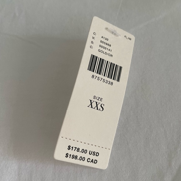 Porridge Crew-Neck Metallic Twofer Mini Dress - Picture 10 of 11